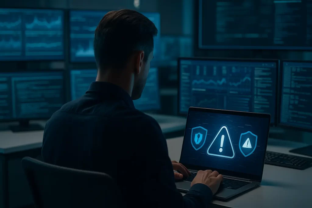 Família sentada no sofá olhando preocupada para um vídeo no celular, simbolizando o perigo dos deepfakes no cotidiano.